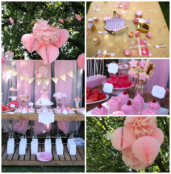 Fairy Birthday Party Decorations
 Kara s Party Ideas Pink Fairy Themed Birthday Party with