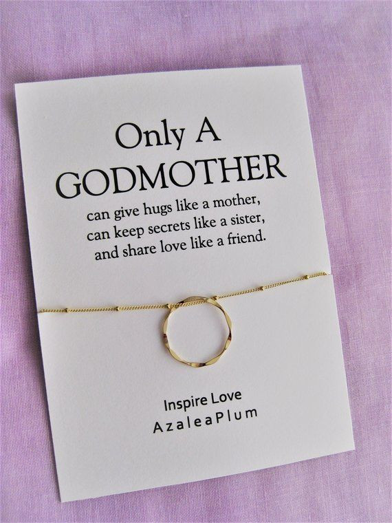 Fairy Godmother Gift Ideas
 Godmother Gift Necklace Godmother Gift Godmother