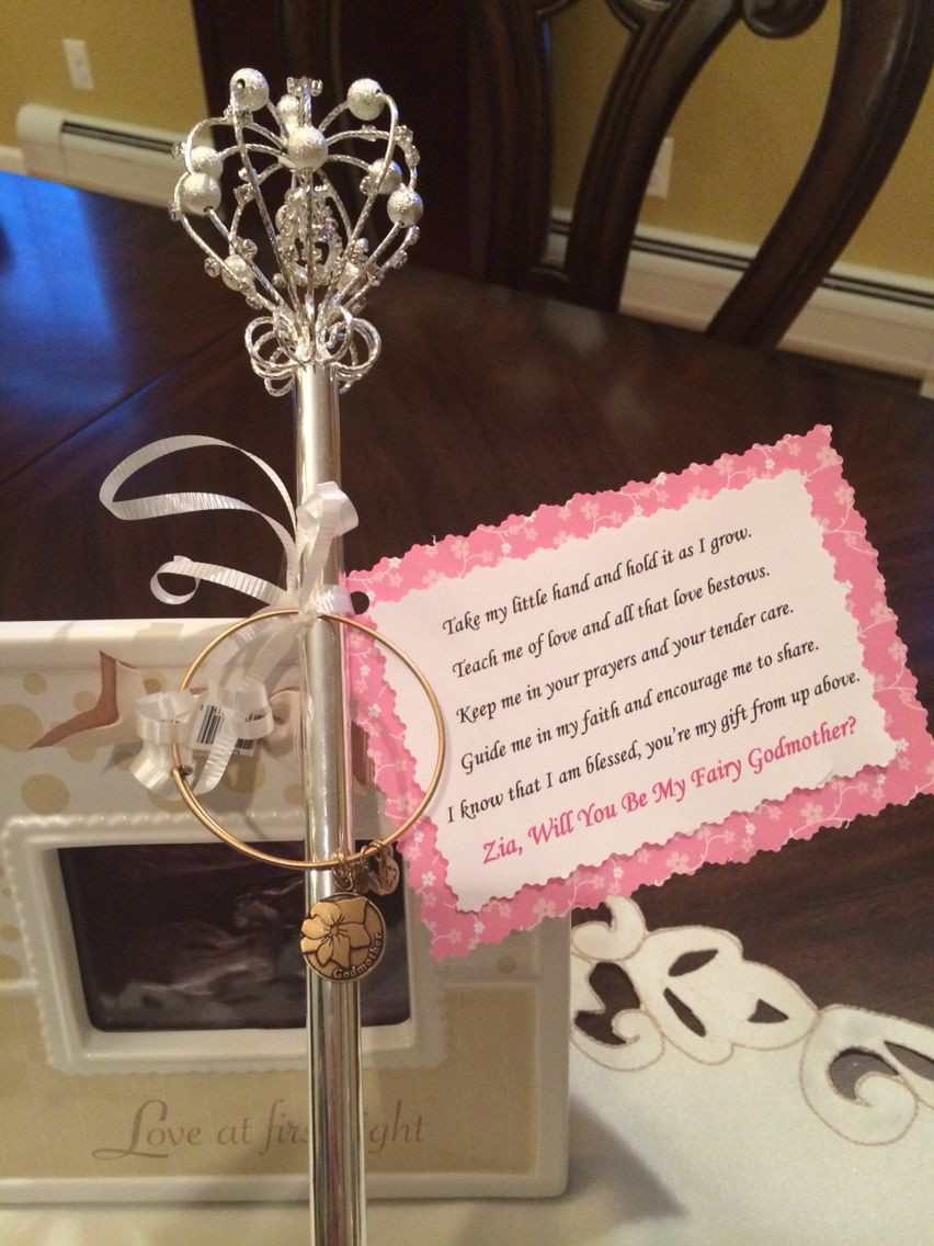 Fairy Godmother Gift Ideas
 Asking my sister to be my daughter s Godmother