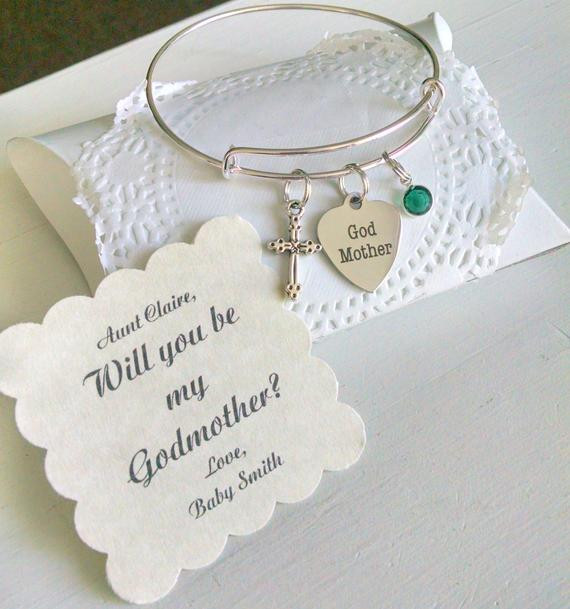 Fairy Godmother Gift Ideas
 Fairy Godmother Godmother Gift Will You Be My by MadCapFun