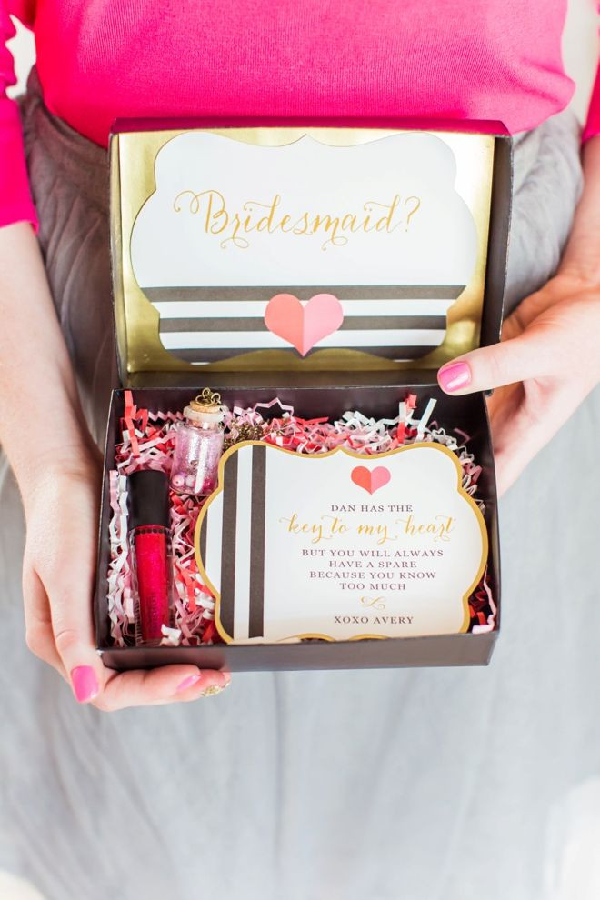 Fairy Godmother Gift Ideas
 Glitzy "Will You Be My Bridesmaid " Brunch Ideas
