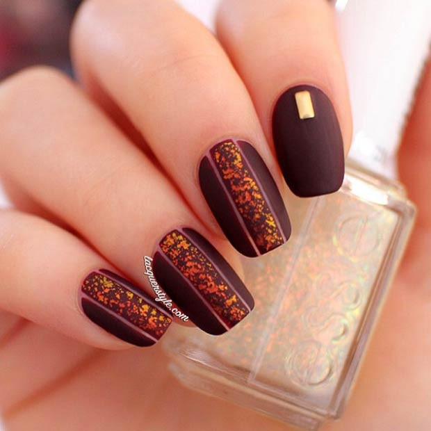 Fall Color Nail Designs
 35 Cool Nail Designs to Try This Fall Page 3 of 4