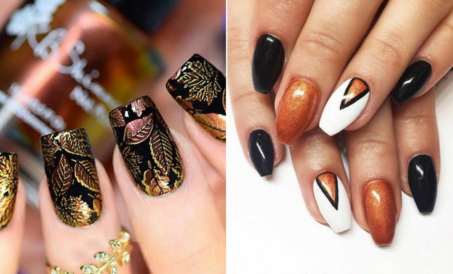 Fall Color Nail Designs
 41 Trendy Fall Nail Design Ideas for 2019