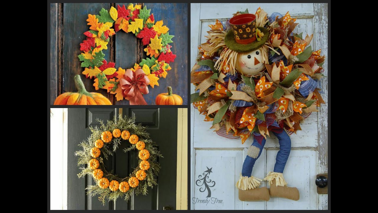 Fall Decor Ideas DIY
 Fall Wreath DIY Inspiration Fall Decorating Ideas