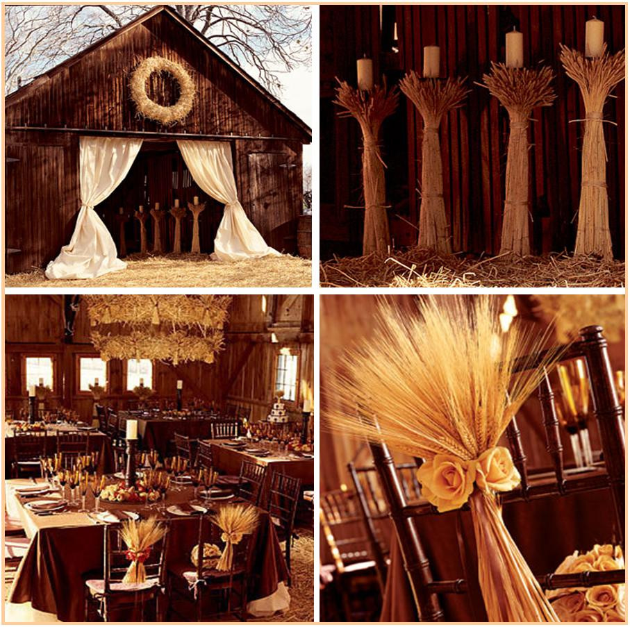 Fall Wedding Decorating Ideas
 ALL THAT GLITZ & GLAMOUR Your Fall Harvest Wedding
