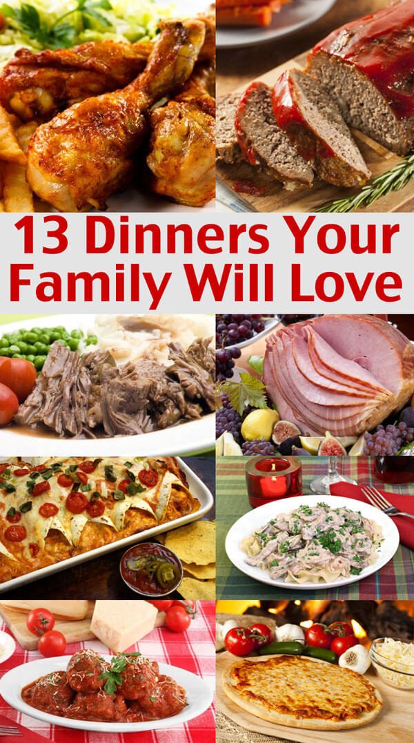 Family Dinner Menu Ideas
 Easy Family Menu Ideas Dinners Your Family Will Love