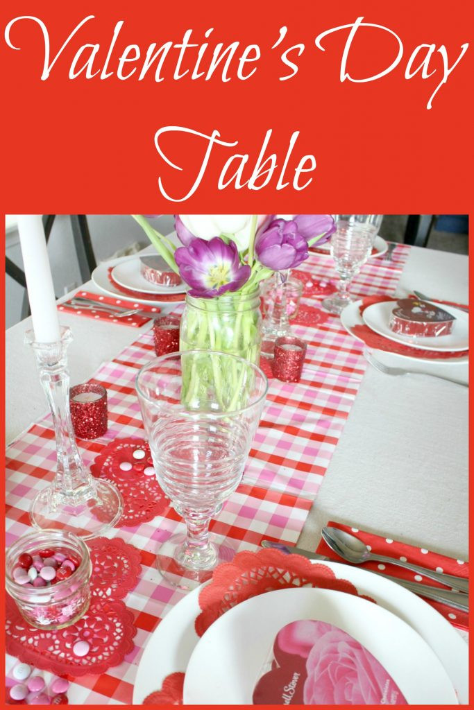 Family Valentine Dinners
 Valentine s Day Table for Family Dinner 2017 frazzled JOY