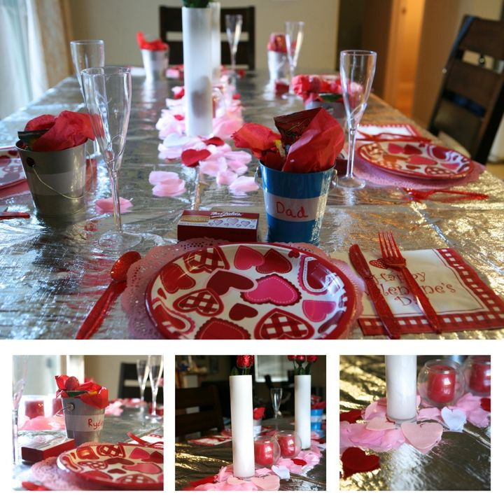 Family Valentine Dinners
 Emmy Mom e Day at a Time Fancy Family Valentines