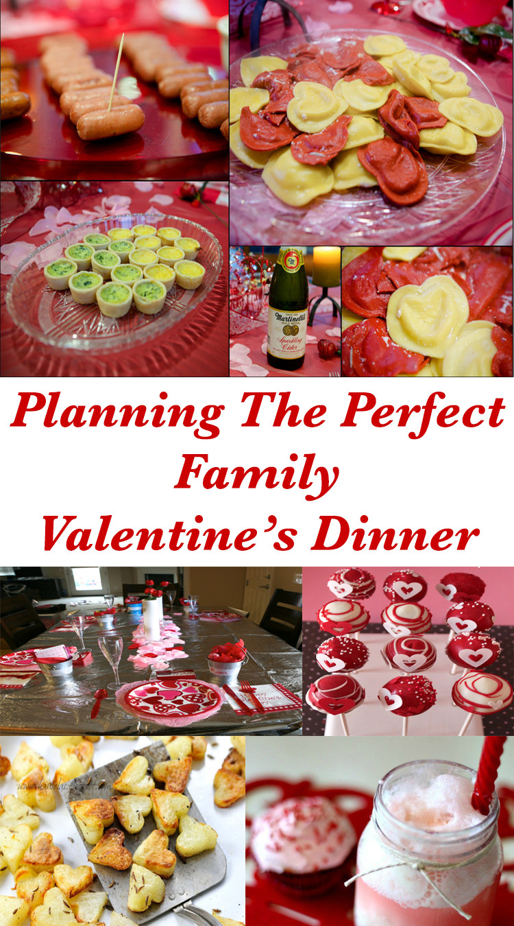Family Valentine Dinners
 Emmy Mom e Day at a Time Planning The Perfect Family