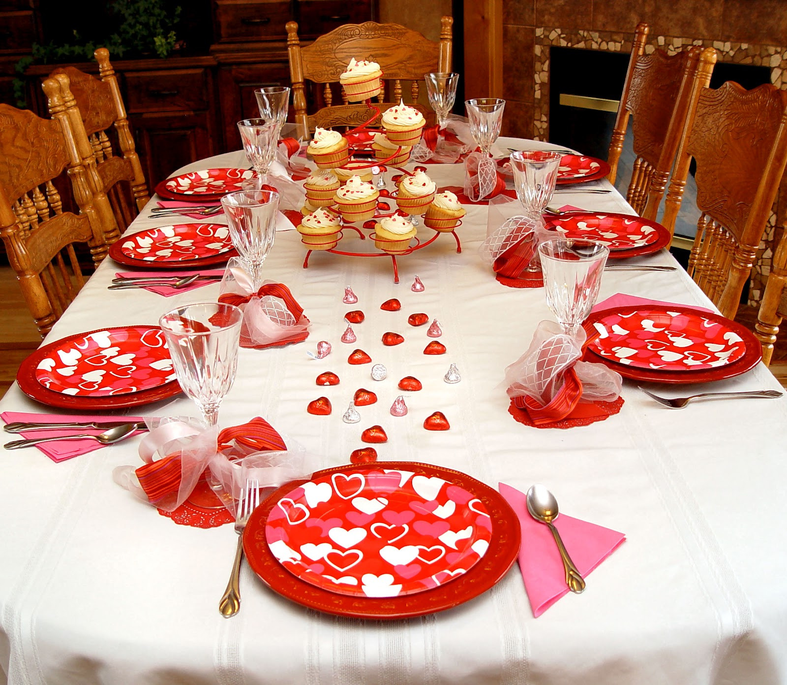 Family Valentine Dinners
 Family Valentines Dinner Idea and How To Make A Junk Bow