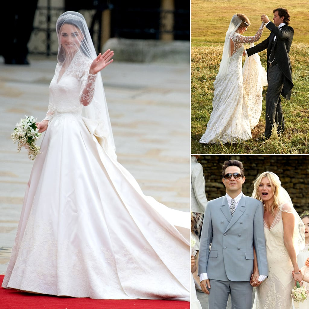 Famous Wedding Dresses
 12 of the Best Celebrity Designer Wedding Dresses