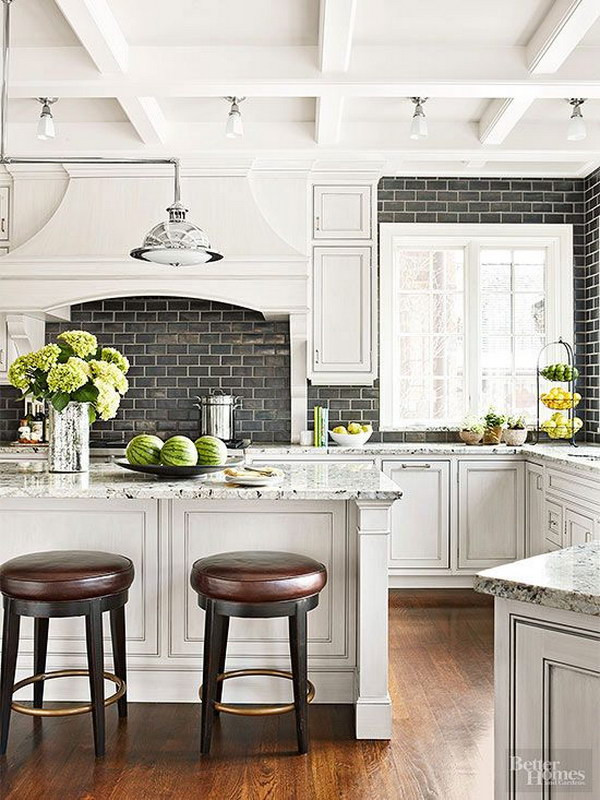 Farmhouse Kitchen Backsplash Ideas
 35 Beautiful Kitchen Backsplash Ideas Hative