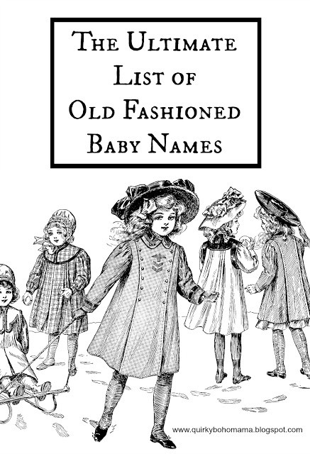 Fashion Baby Names
 Quirky Bohemian Mama A Bohemian Mom Blog The Ultimate