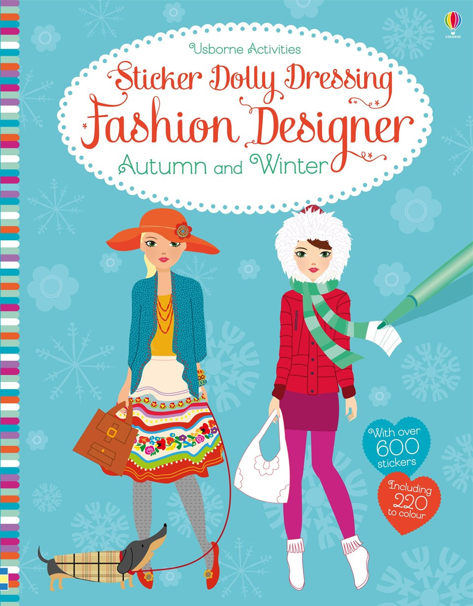Fashion Design Book For Kids
 “Fashion Designer Autumn and Winter collection” at Usborne