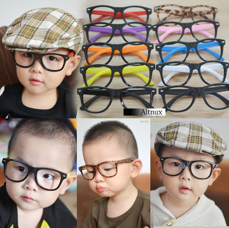 Fashion Glasses For Kids
 Vintage Fashion Retro Style Kids Child Children Wafarer