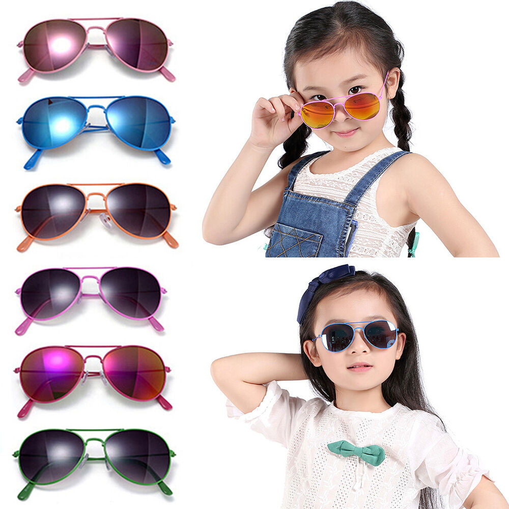 Fashion Glasses For Kids
 Kids Boys Girls Goggles Glasses Anti UV Sunglasses Fashion