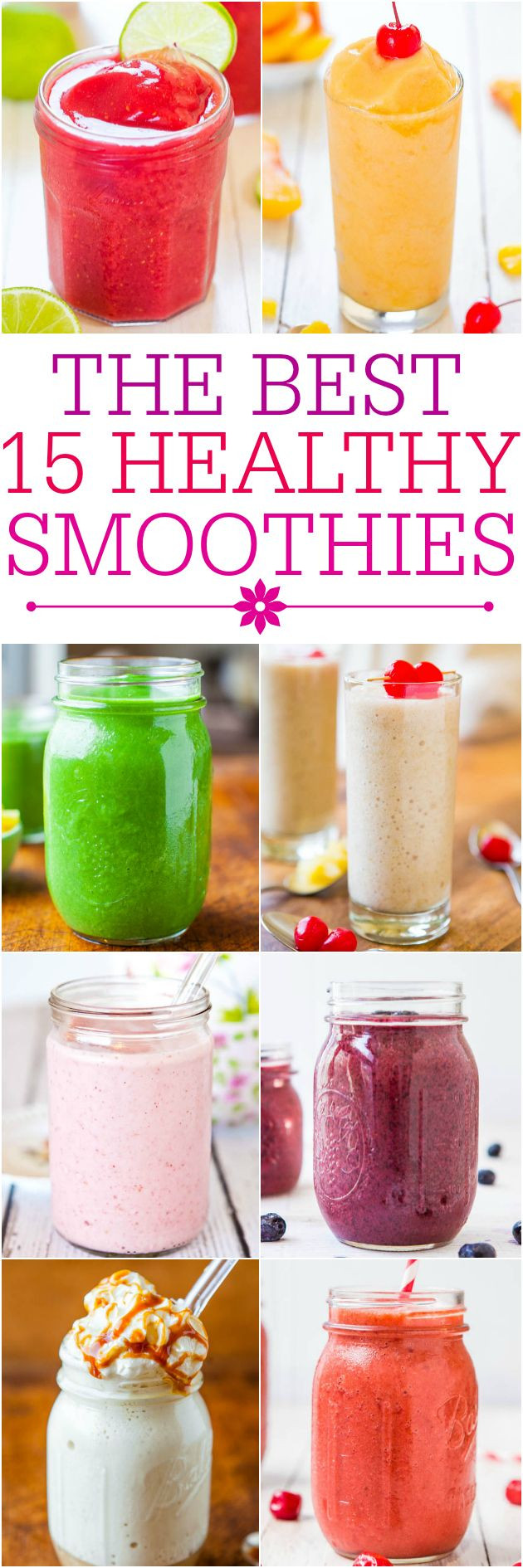 Fast Food Smoothies
 Recipe for smoothies ♥ Healthy smoothie drinks