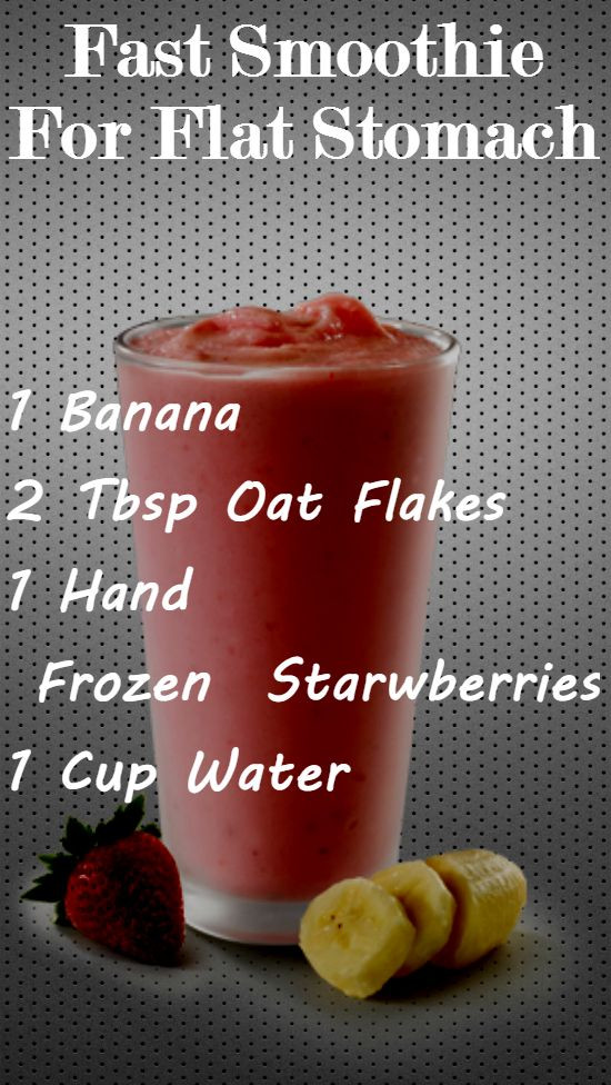 Fast Food Smoothies
 Fast Smoothie For Flat Stomach
