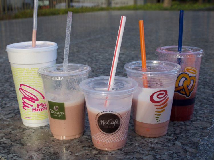 Fast Food Smoothies
 Taste test The best smoothies from fast food and smoothie