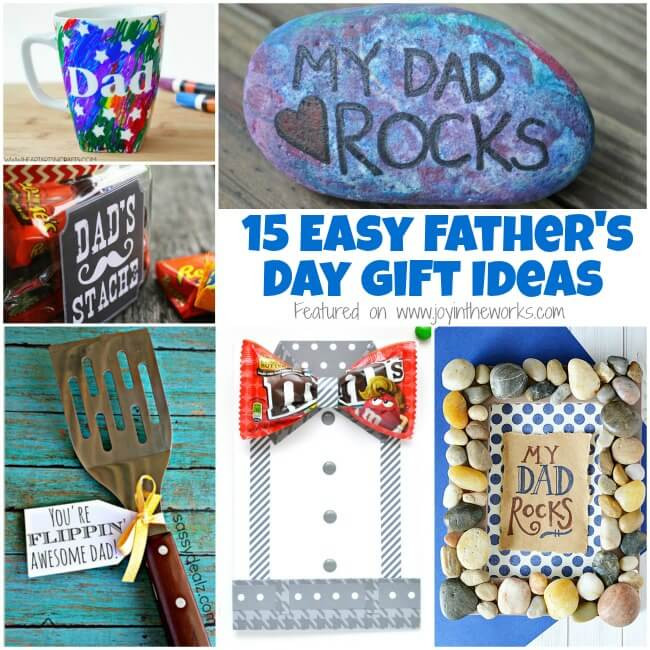 Father'S Day Gift Ideas Pinterest
 15 Easy Father s Day Gift Ideas Joy in the Works