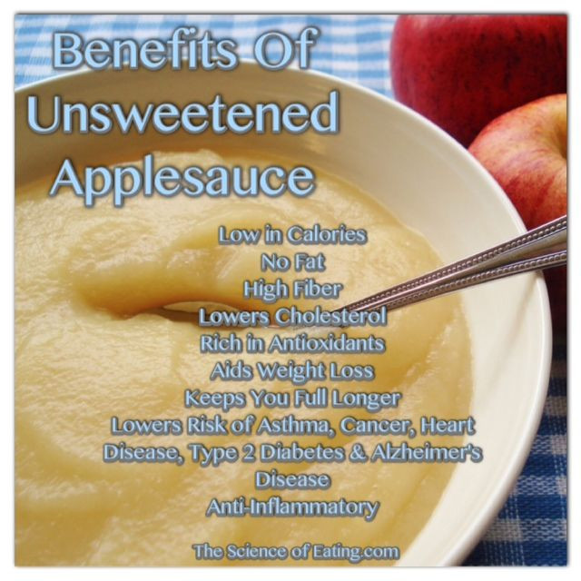 Fiber In Applesauce
 A cup of unsweetened applesauce contains about 100