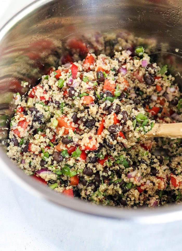 Fiber In Quinoa
 The BEST Quinoa & Black Bean Salad