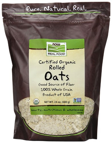 Fiber In Rolled Oats
 NOW Foods Rolled Oats 24 Oz