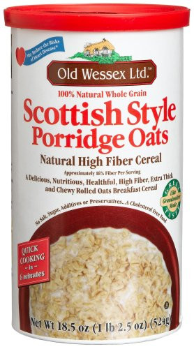 Fiber In Rolled Oats
 Old Wes Ltd Scottish Style Porridge Oats 18 5 Ounce