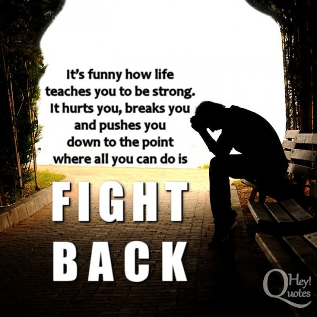 Fighter Motivational Quotes
 Fighting Back Quotes Inspirational QuotesGram