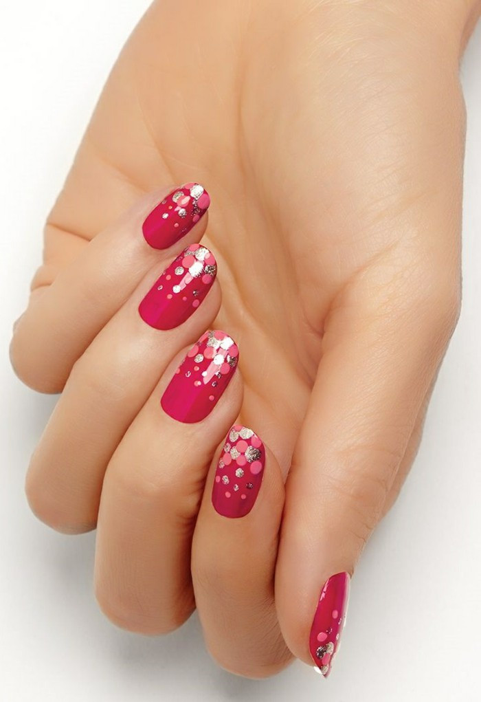 Finger Nail Ideas
 Nail Design In Red 51 More And Various Color