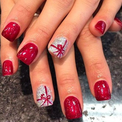 Finger Nail Ideas
 20 Ideas you will Love for Christmas Nails Pretty Designs