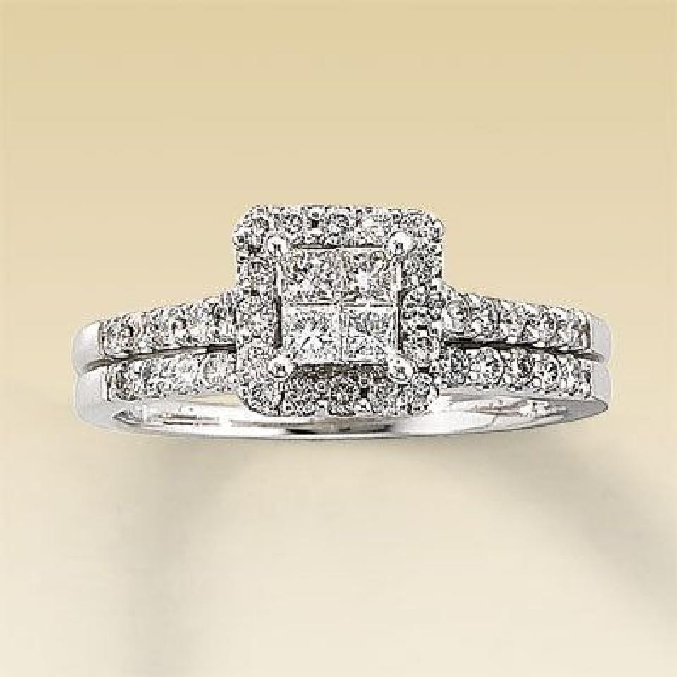 Fingerhut Wedding Rings
 Size 10 58 Carat Bridal Ring Set Tradesy Fingerhut Wedding