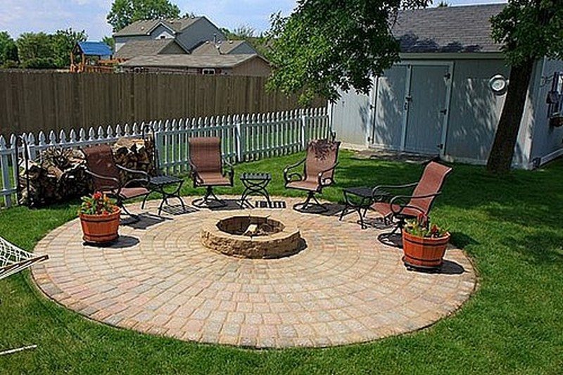 Fire Pit And Patio
 DIY Fire Pit 15