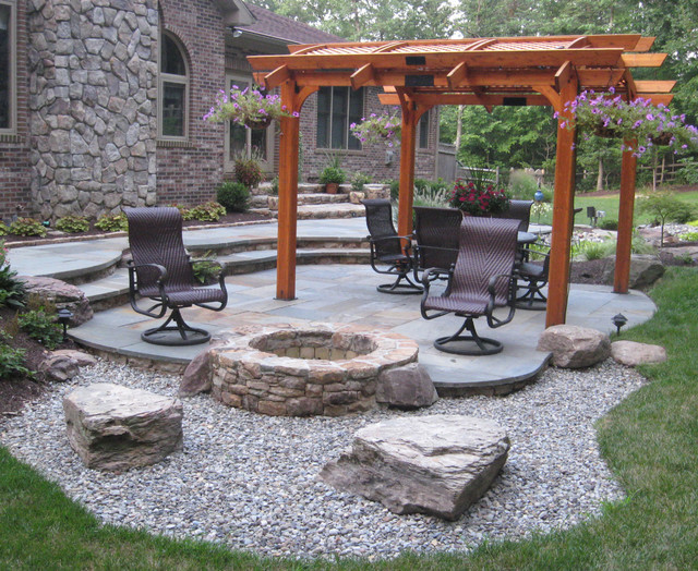 Fire Pit And Patio
 Fire Pit Traditional Patio DC Metro by Poole s