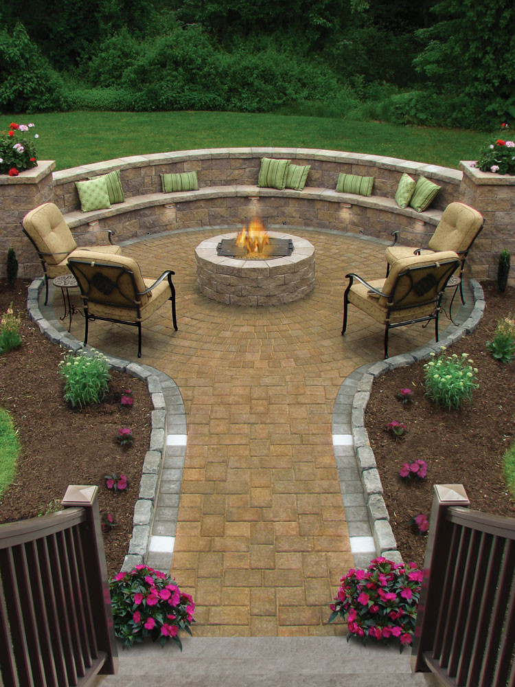 Fire Pit And Patio
 Hardscaping and Landscape Products Susi Builders Supply