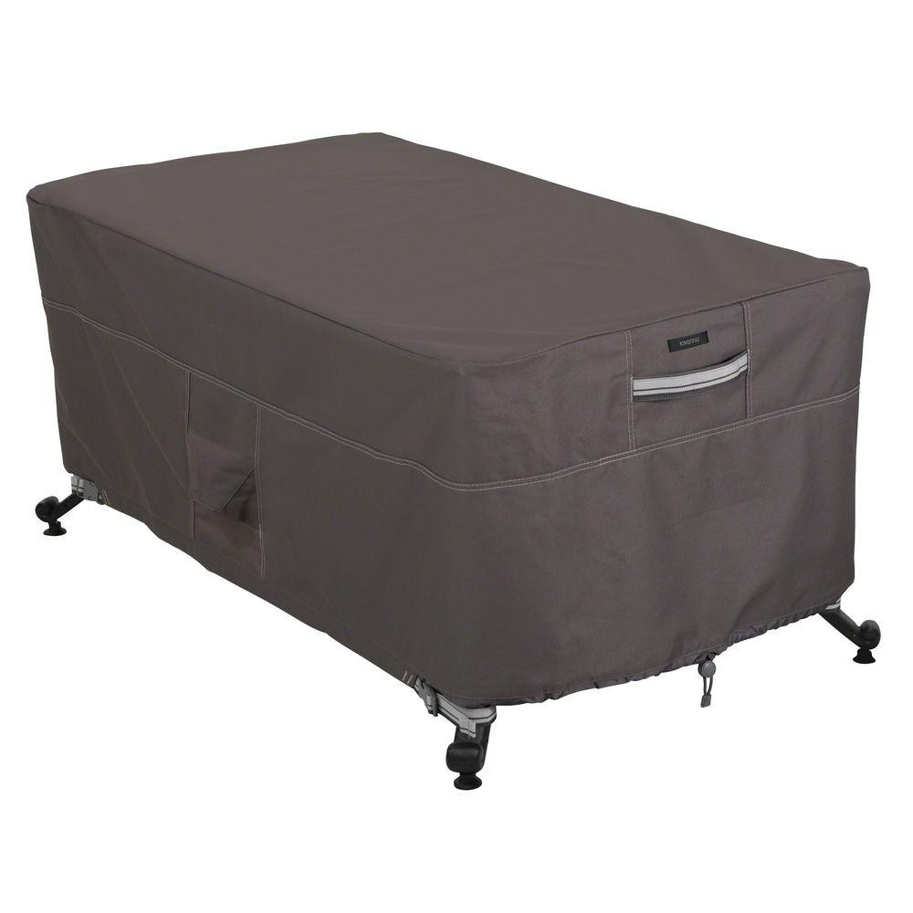 Firepit Covers Home Depot
 Classic Accessories Ravenna 56 in Rectangular Fire Pit