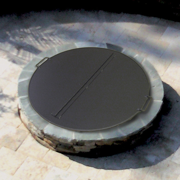 Firepit Covers Home Depot
 SQUARE or ROUND Folding Fire Pit Snuffer Cover
