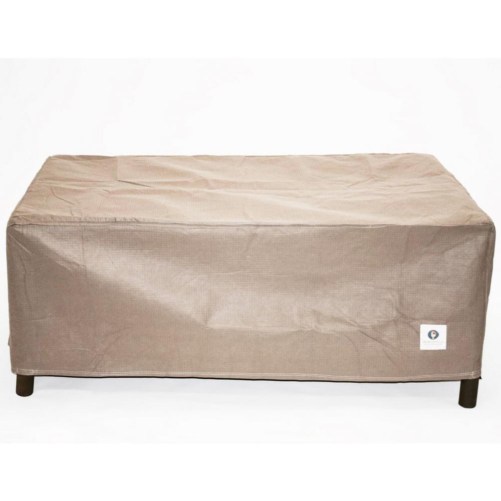 Firepit Covers Home Depot
 Duck Covers Elite 56 in Rectangle Fire Pit Cover MFPREC56