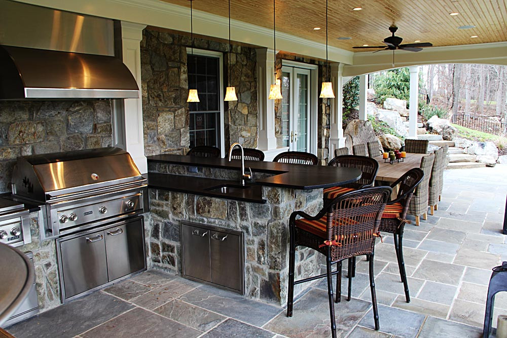 Firepit Kitchen And Bar
 Gallery of Outdoor Kitchens Fireplaces & Fire pits