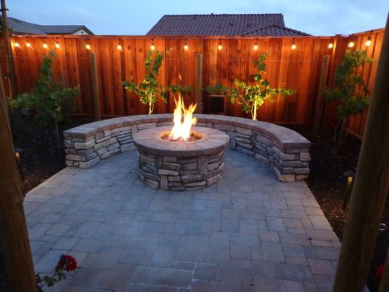 Firepit Kitchen And Bar
 Outdoor Bar Fire Pit and Mini Vineyard This is my