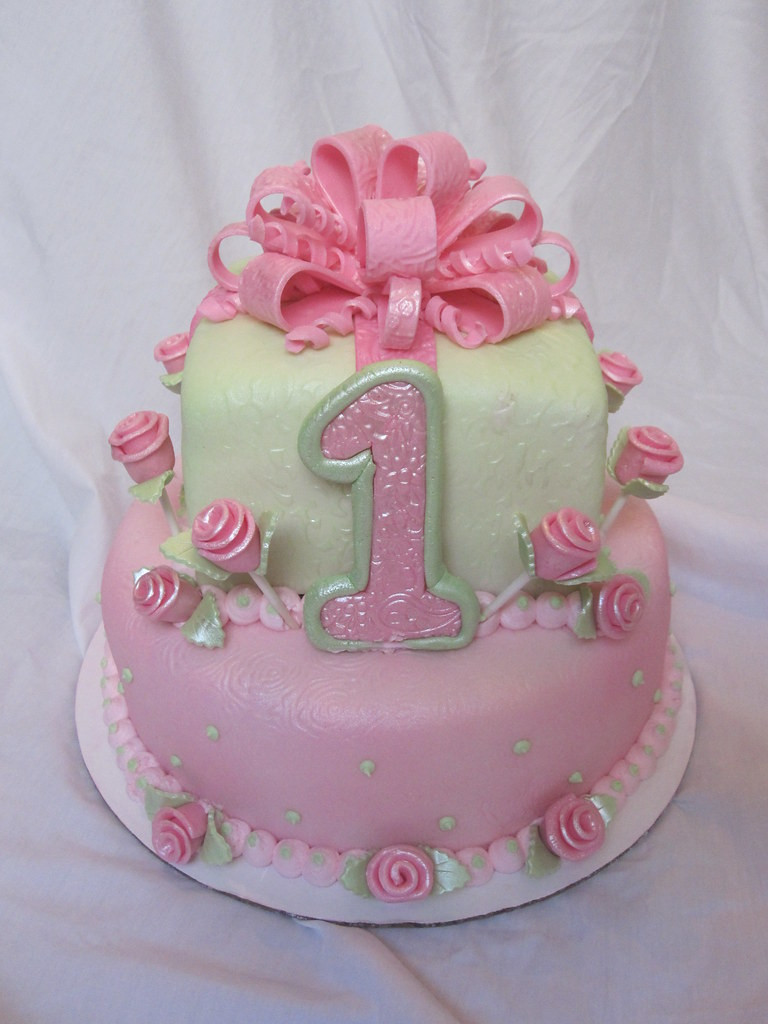 First Birthday Cakes For Girls
 1st first birthday cake girl