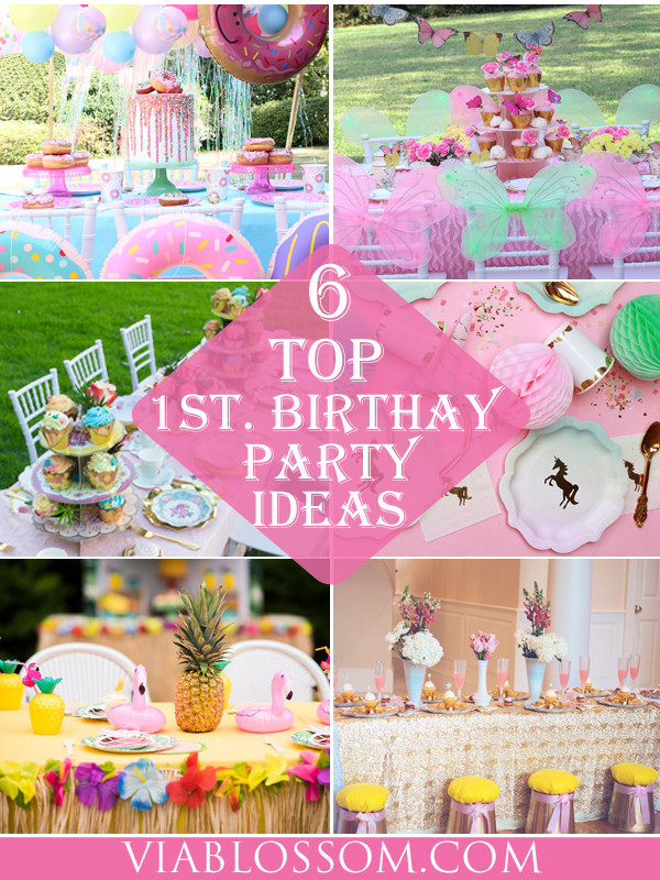 First Birthday Gift Ideas Girl
 6 Best Girl 1st Birthday Party Ideas Via Blossom