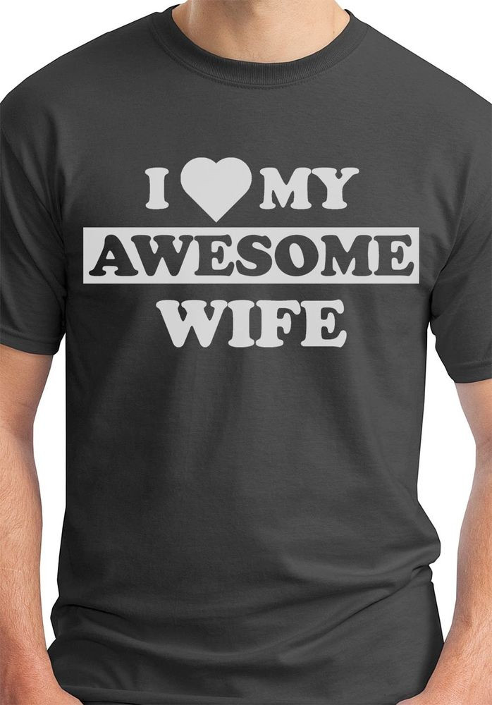 First Married Valentine'S Day Gift Ideas
 I Love My Awesome Wife Funny Gag Anniversary Gift For