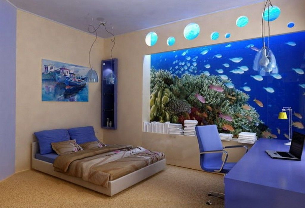 Fish Tanks For Kids Rooms
 7 Design Ideas for Teens’ Bedrooms room ideas