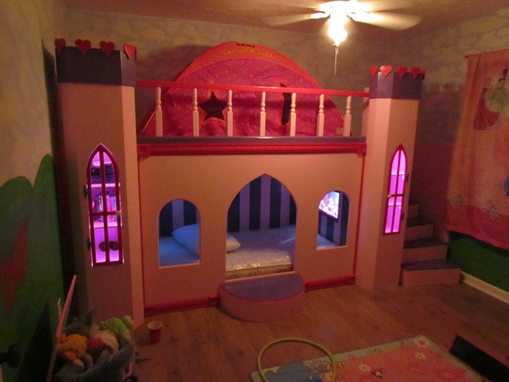 Fish Tanks For Kids Rooms
 Bed we built Ryley for Christmas this year TV Fish Tank