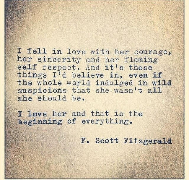 Fitzgerald Love Quotes
 F Scott Fitzgerald Love Quotes QuotesGram