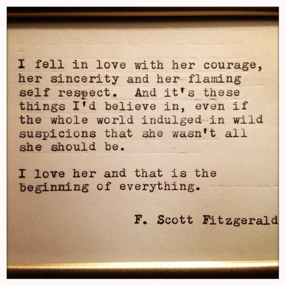 Fitzgerald Love Quotes
 Unavailable Listing on Etsy