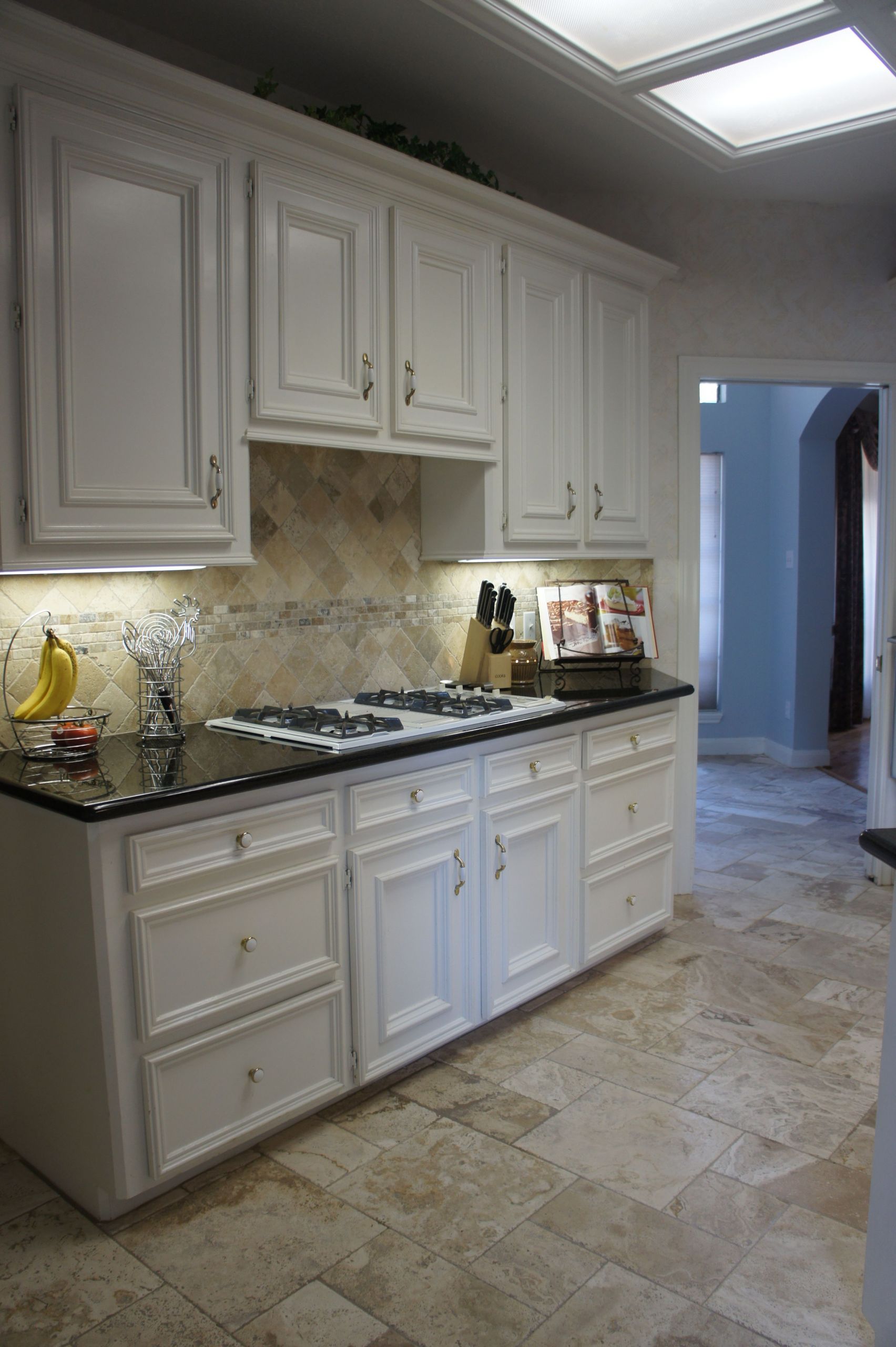 Floor And Decor Kitchen Backsplash
 Travertine Tile color Tiramisu Flooring and Backsplash for