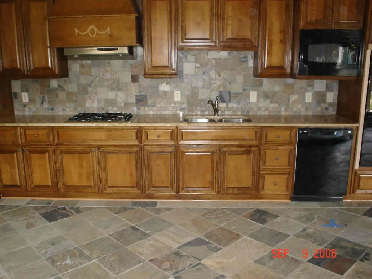 Floor And Decor Kitchen Backsplash
 backsplash for kitchen with honey oak cabinets Google