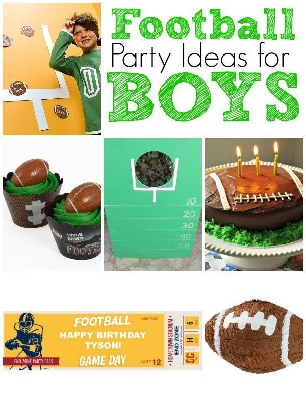 Football Party Ideas For Kids
 Football Birthday Party Ideas